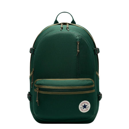 Straight Edge Backpack-GREEN ENVY